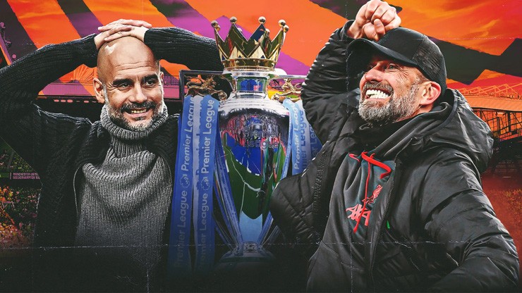 Hai HLV Pep Guardiola và Jurgen Klopp đã so kè với nhau trong nhiều năm