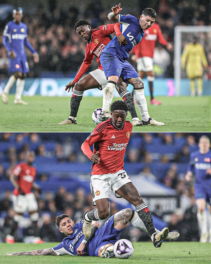 Mainoo làm bẽ mặt Enzo của Chelsea, fan MU cao hứng định giá 300 triệu bảng