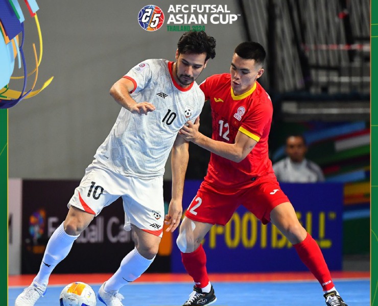 Video bóng đá Afghanistan – Kyrgyzstan: Vỡ òa vé World Cup lịch sử (Futsal châu Á)