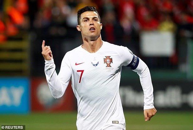 #4 Cristiano Ronaldo (Bồ Đào Nha)