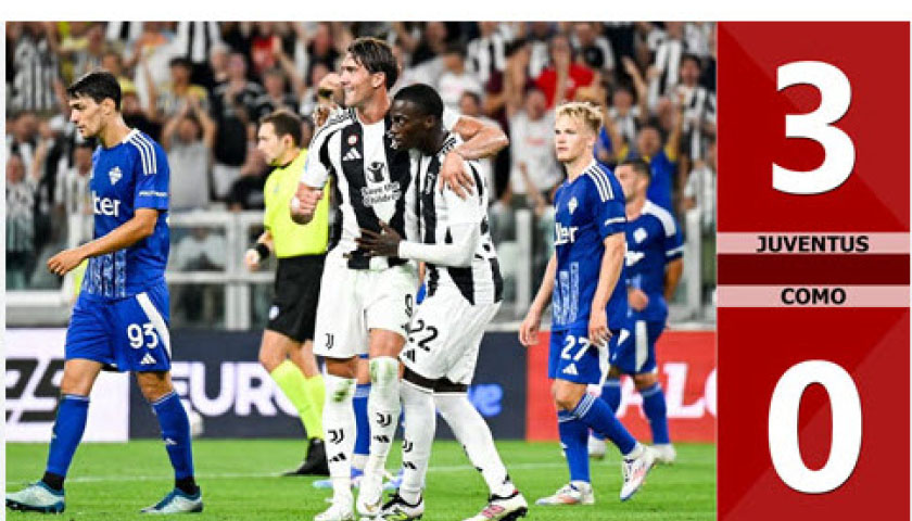 Kết quả bóng đá Juventus – Como: Tưng bừng 3 bàn, đè bẹp tân binh (Serie A)