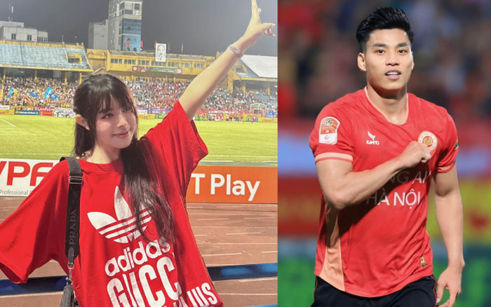 Bạn gái tin đồn của Văn Thanh tung ảnh gây chú ý, Quang Hải tặng quà cho vợ xinh