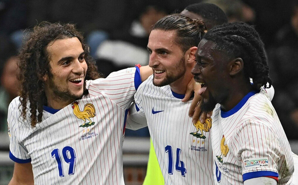 Rabiot tỏa sáng, Pháp hạ gục Ý để tiến vào tứ kết Nations League