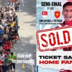 Singapore bất ngờ đổi sân trước bán kết AFF Cup, CĐV Việt Nam vất vả săn vé