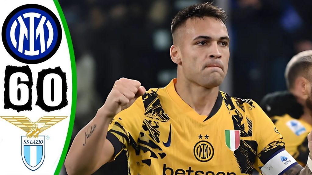 Kết quả bóng đá Lazio – Inter Milan: Thảm họa hàng thủ, đại tiệc 6 bàn (Serie A)