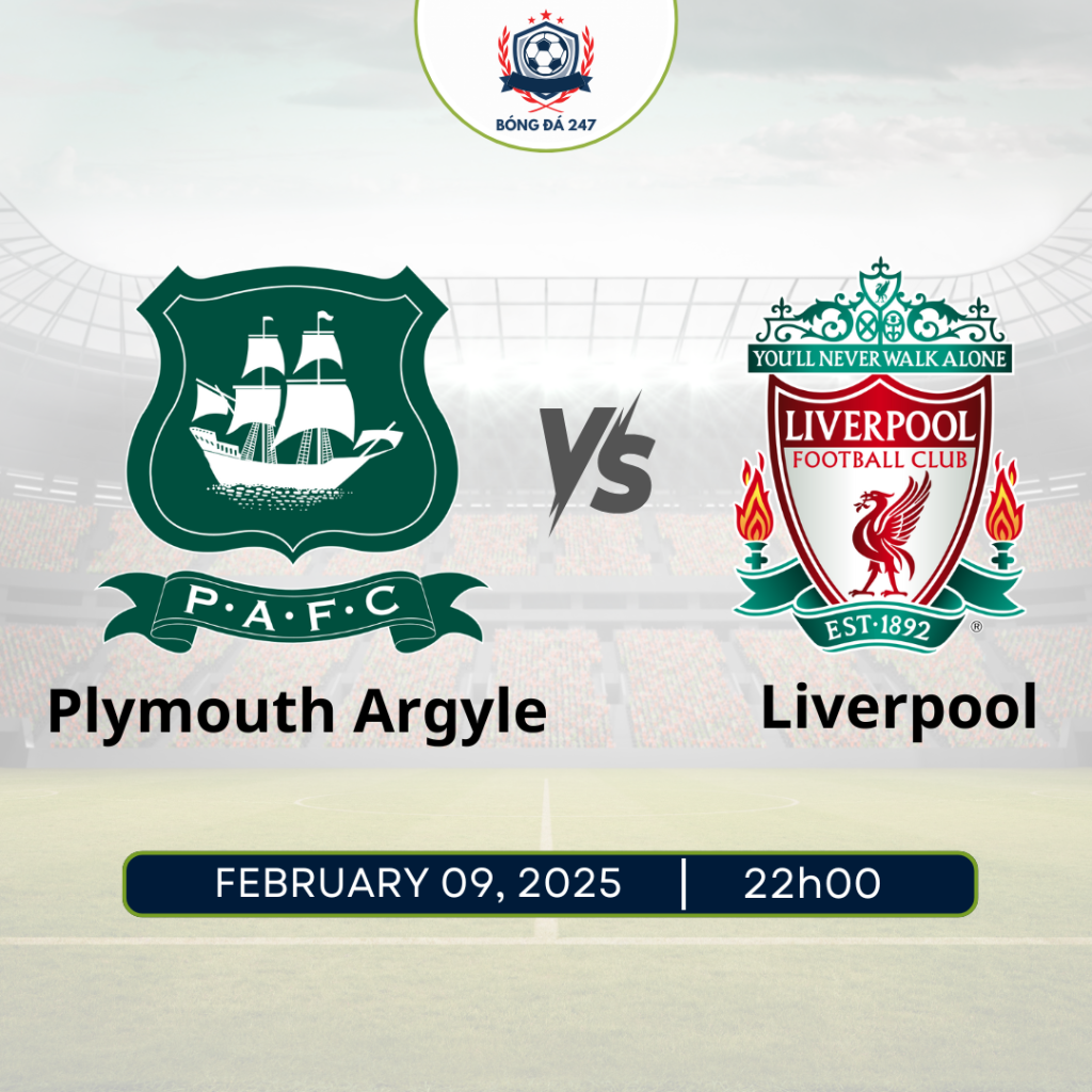 Nhận định bóng đá Plymouth Argyle vs Liverpool, 22h00 ngày 09/02 FA Cup 2024/25