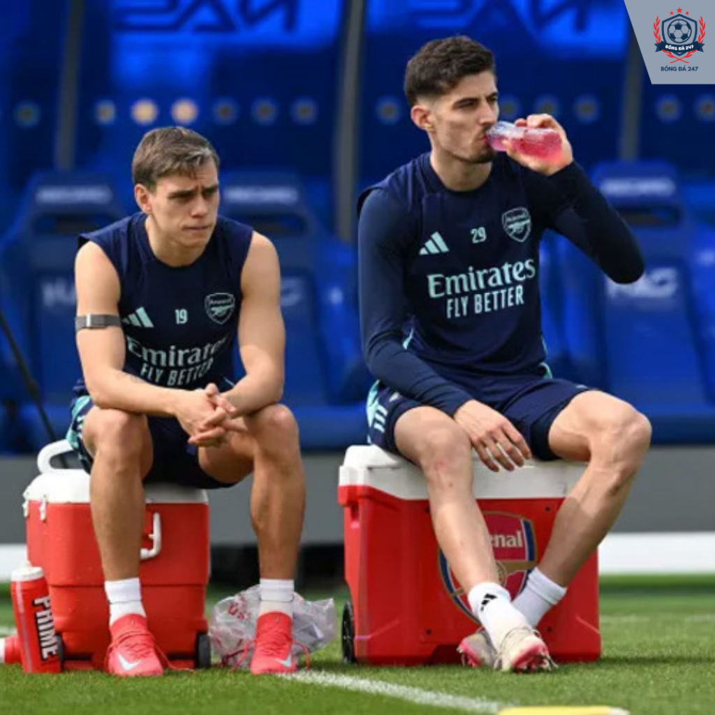 Havertz chấn thương, Arsenal mất sạch tiền đạo