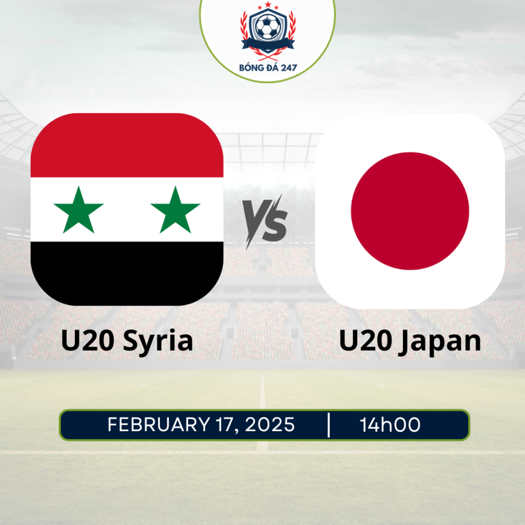 Nhận định U20 Syria vs U20 Nhật Bản 14h00 ngày 17/2, VCK U20 Châu Á