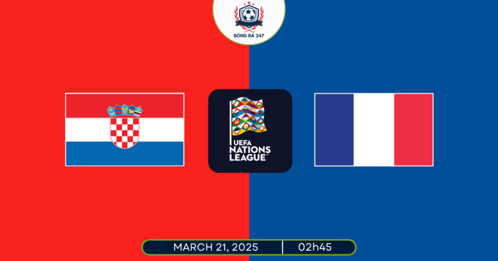 Nhận định Croatia vs Pháp 02h45 ngày 21/3/2025
