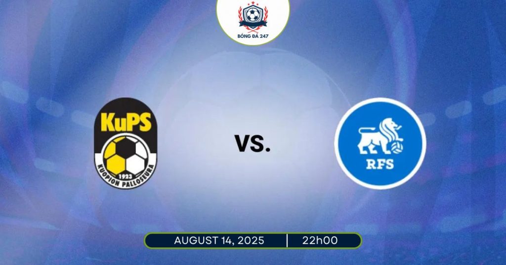 Nhận định KuPS vs Rigas Futbola Skola 22h00 ngày 14/08/2025