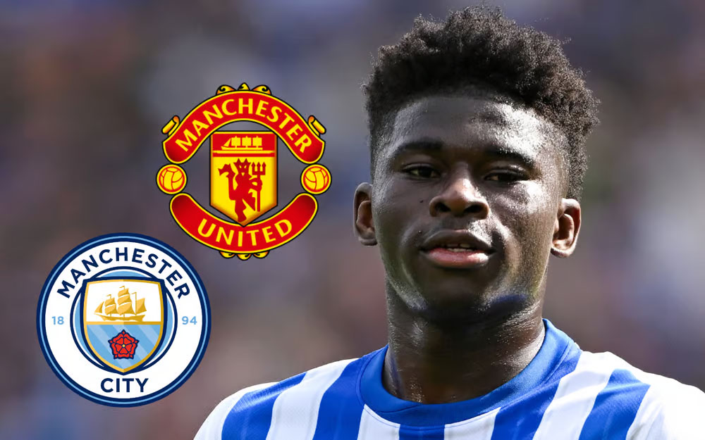 MU cạnh tranh Man City mua Baleba trị giá lên đến 104 triệu bảng