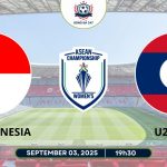 Nhận định U23 Indonesia vs U23 Lào, 19h30 ngày 03/09 Vòng loại U23 Châu Á
