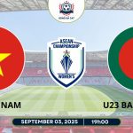 Nhận định U23 Việt Nam vs U23 Bangladesh, 19h00 ngày 03/09/2025