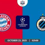 Nhận định Bayern Munich vs Club Brugge, 02h00 ngày 23/10 - UEFA Champions League