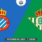Nhận định Espanyol vs Real Betis, 23h30 ngày 05/10 - Vòng 7 La Liga