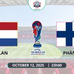 Nhận định Hà Lan vs Phần Lan, 23h00 ngày 12/10 - Vòng loại World Cup 2026