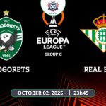 Nhận định Ludogorets vs Real Betis, 23h45 ngày 02/10 - Europa League