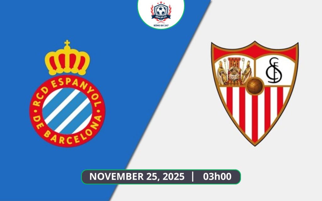 Nhận định Espanyol vs Sevilla, 03h00 ngày 25/11 (La Liga 2025/26)