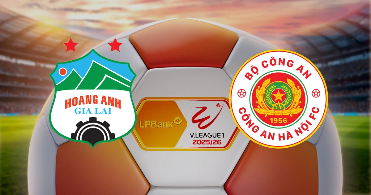 Hoàng Anh Gia Lai vs Công An Hà Nội, 17h00 ngày 18/12/2025