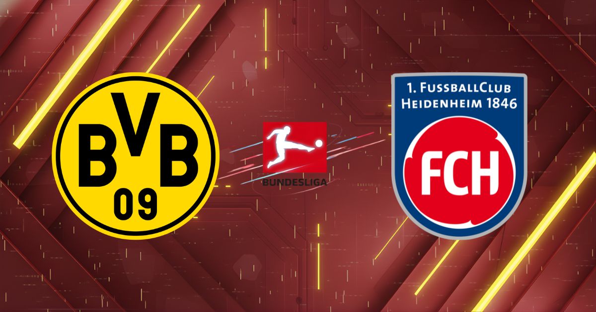 Nhận định Borussia Dortmund vs 1. FC Heidenheim 01/02/2026: Cơn Thịnh Nộ Của "Chúa Sơn Lâm" Tại Signal Iduna Park?