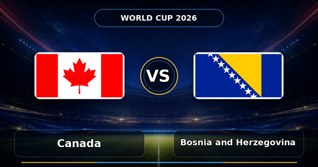 Nhận định bóng đá Canada vs Bosnia & Herzegovina, 02:00 ngày 13/06: Chủ nhà rực lửa, kịch bản chia điểm