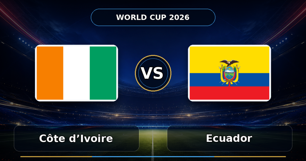 Nhận định Bờ Biển Ngà vs Ecuador, 06h00 ngày 15/6: Voi Chiến Khẳng Định Sức Mạnh