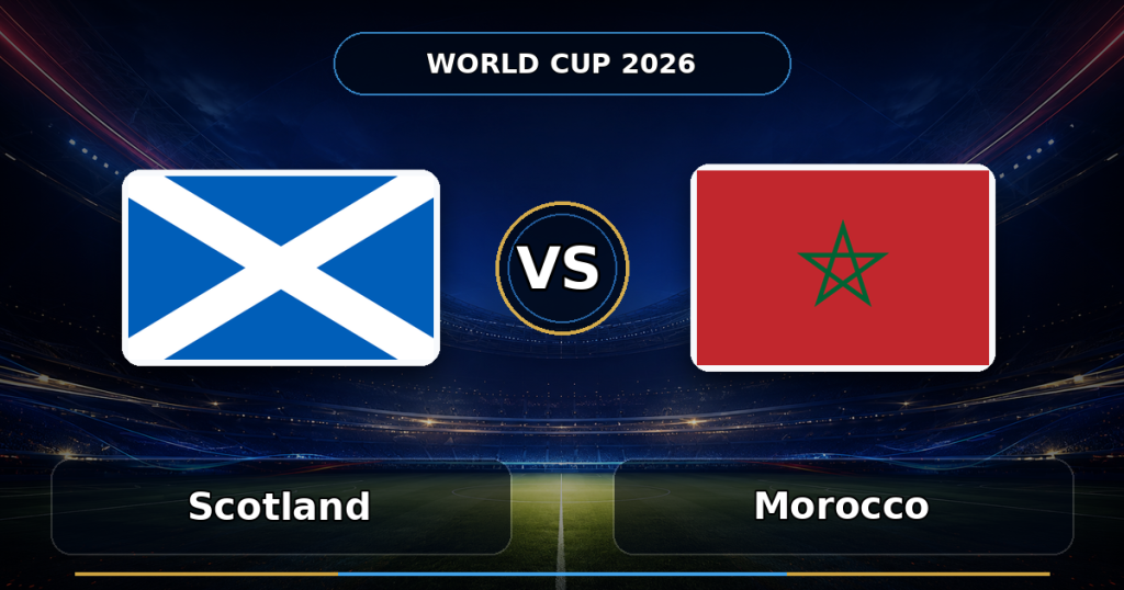 Nhận định Scotland vs Maroc, 05h00 ngày 20/06: Định mệnh gọi tên Sư tử Atlas