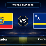 Nhận định Ecuador vs Curaçao 07h00 ngày 21/06: Địa chấn World Cup 2026?