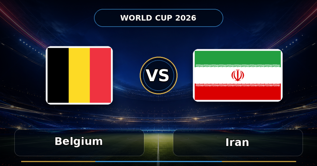 Nhận định Bỉ vs Iran (02h00 ngày 22/06): Sức mạnh của Quỷ đỏ