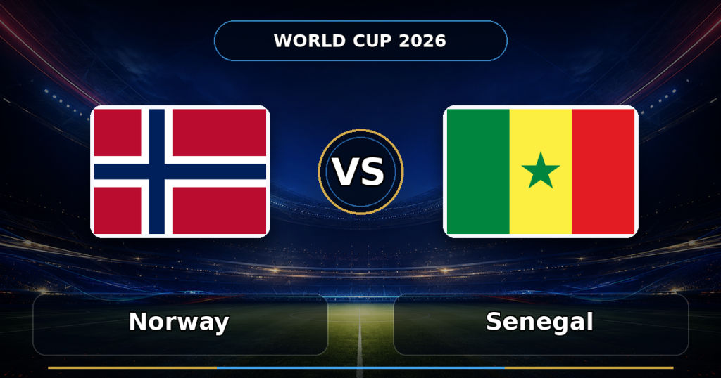 Nhận định Na Uy vs Senegal (07:00 ngày 23/06): Sức mạnh hủy diệt của “Cơn lốc Bắc Âu”