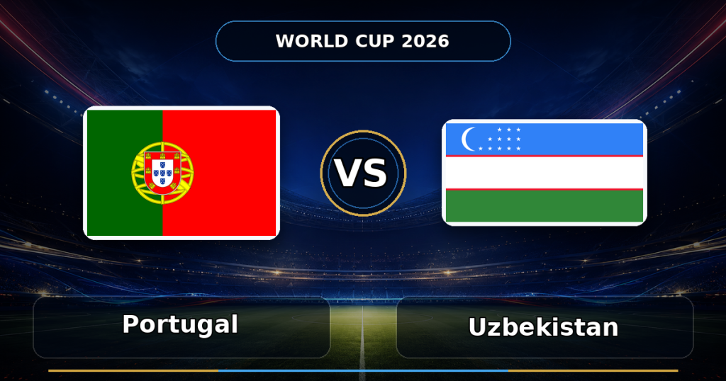 Nhận định bóng đá Bồ Đào Nha vs Uzbekistan, 00:00 ngày 24/06 – Bảng K World Cup 2026