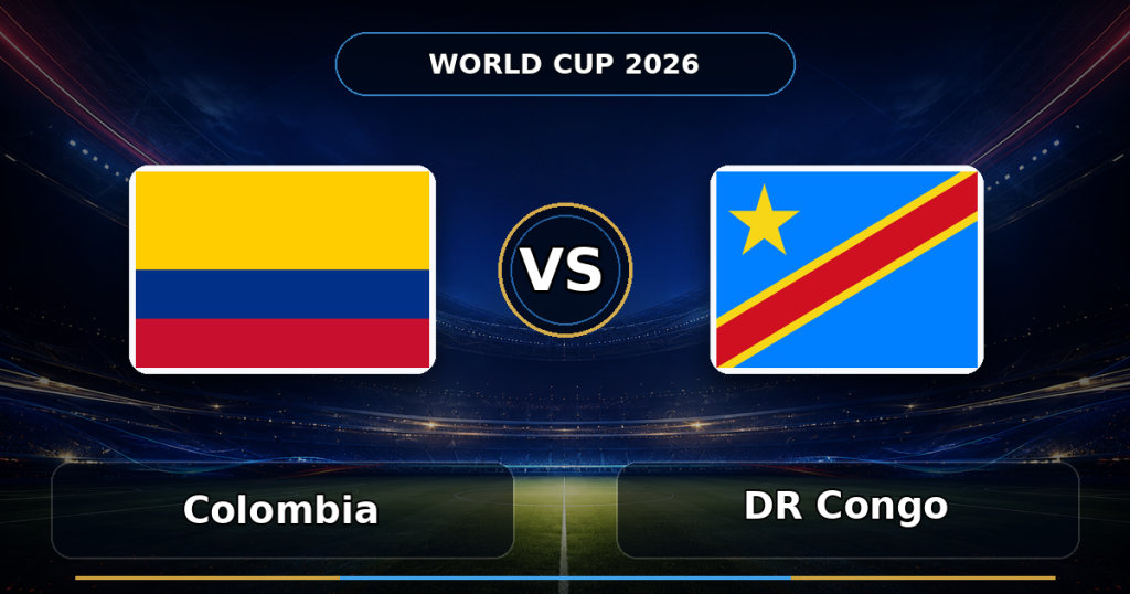 Nhận định Colombia vs CHDC Congo (09h00 ngày 24/06): Sức nóng Nam Mỹ đè bẹp Báo đốm