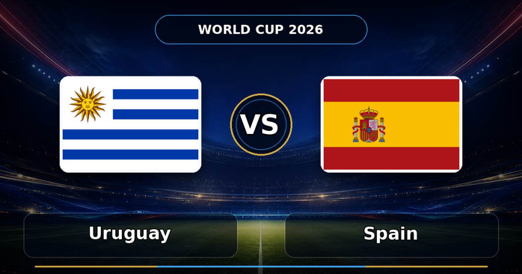 Nhận định Uruguay vs Tây Ban Nha, 07h00 ngày 27/06 – Bảng H World Cup 2026