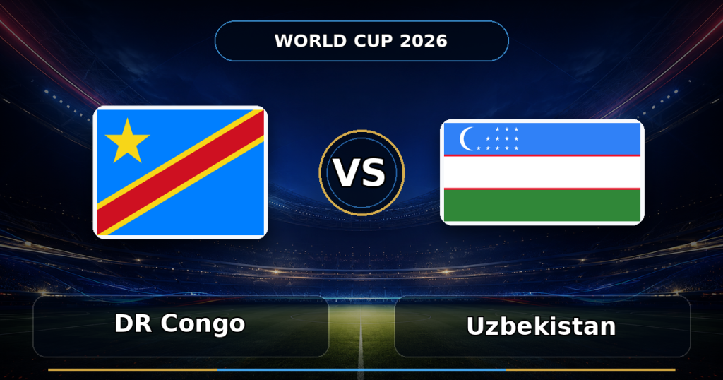 Nhận định bóng đá CHDC Congo vs Uzbekistan 06h30 ngày 28/06/2026