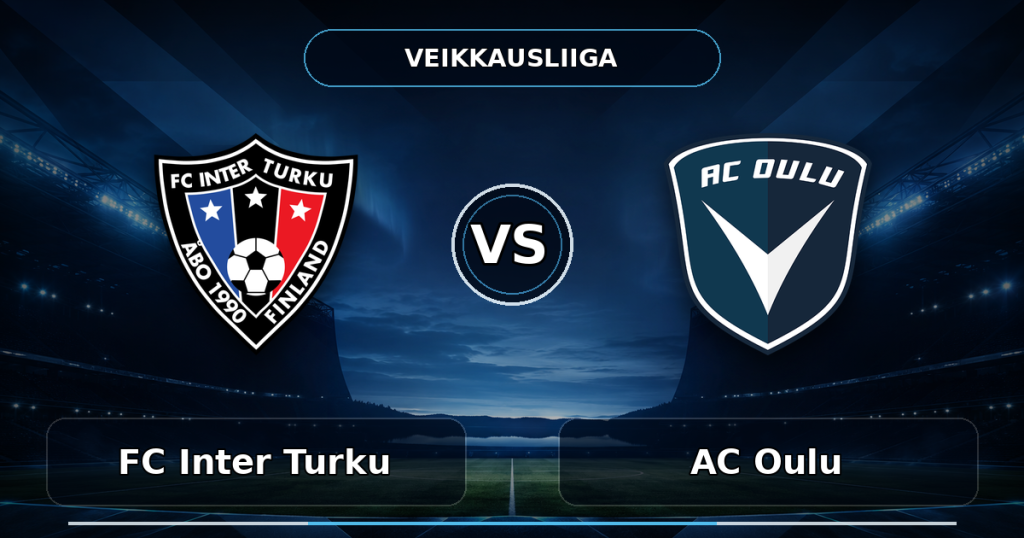 Nhận định bóng đá FC Inter Turku vs AC Oulu, 19:00 ngày 13/06/2026