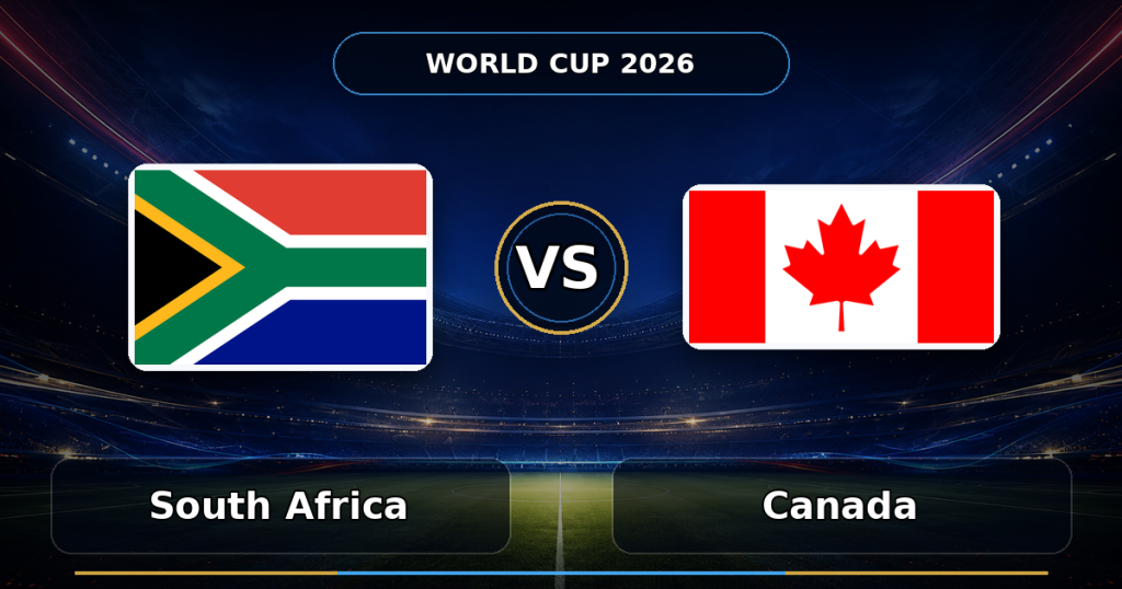 Nhận định South Africa vs Canada, 02h00 ngày 29/06: Địa chấn knock-out World Cup 2026