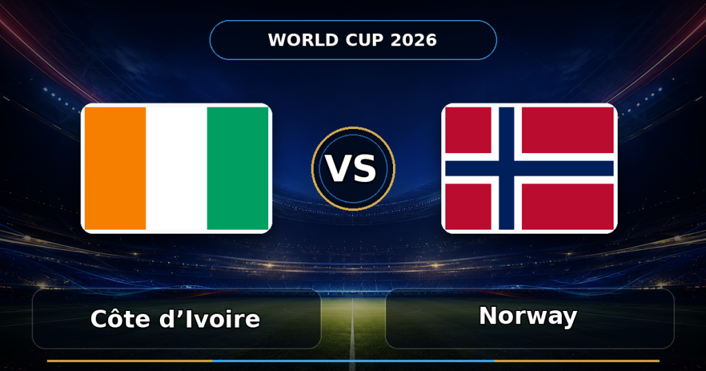 Nhận định Côte d’Ivoire vs Norway, 00:00 ngày 01/07: Đè bẹp Haaland