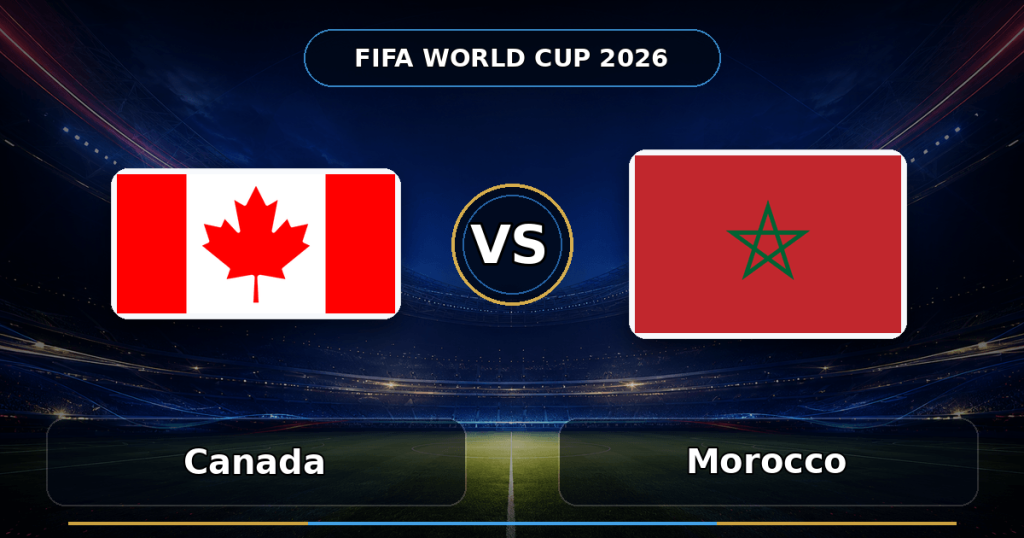 Nhận định Canada vs Morocco, 00:00