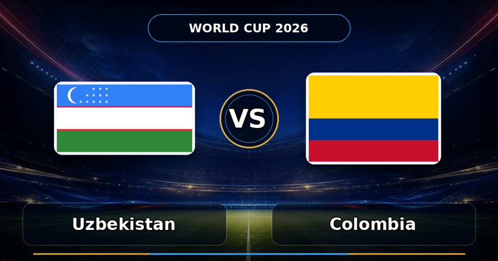 Nhận định Uzbekistan vs Colombia (09:00 ngày 18/06): Chào sân bão táp