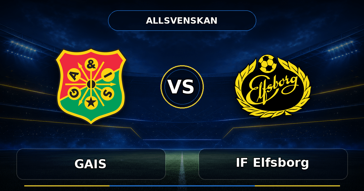 Nhận định GAIS vs IF Elfsborg, 19h30