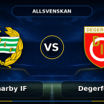Nhận định Hammarby IF vs Degerfors (21h30
