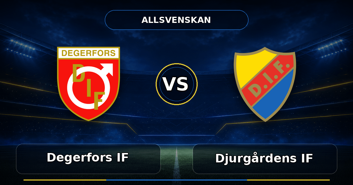 Nhận định Degerfors IF vs Djurgårdens IF, 20:00