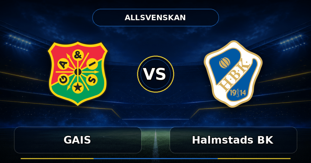 Nhận định , soi kèo GAIS vs Halmstads BK, 21h30