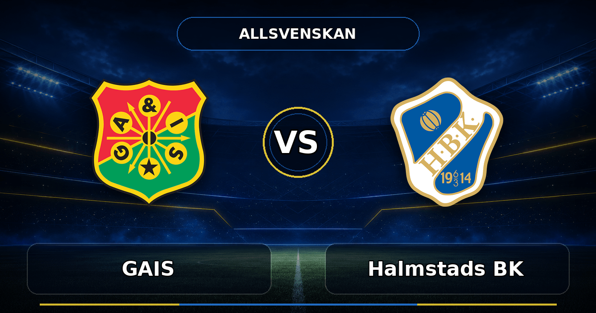 Nhận định , soi kèo GAIS vs Halmstads BK, 21h30