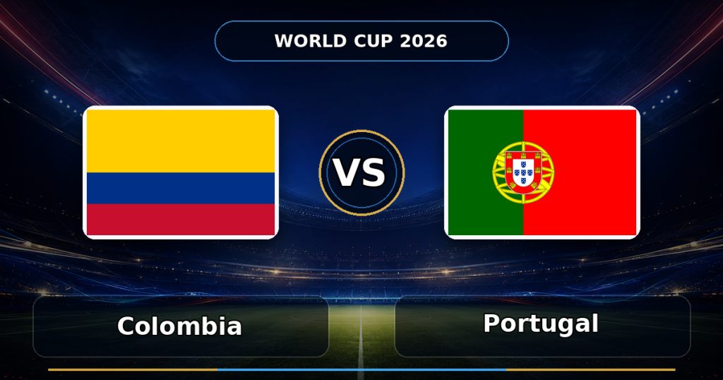 Nhận định Colombia vs Portugal, 06h30 ngày 28/06: World Cup 2026