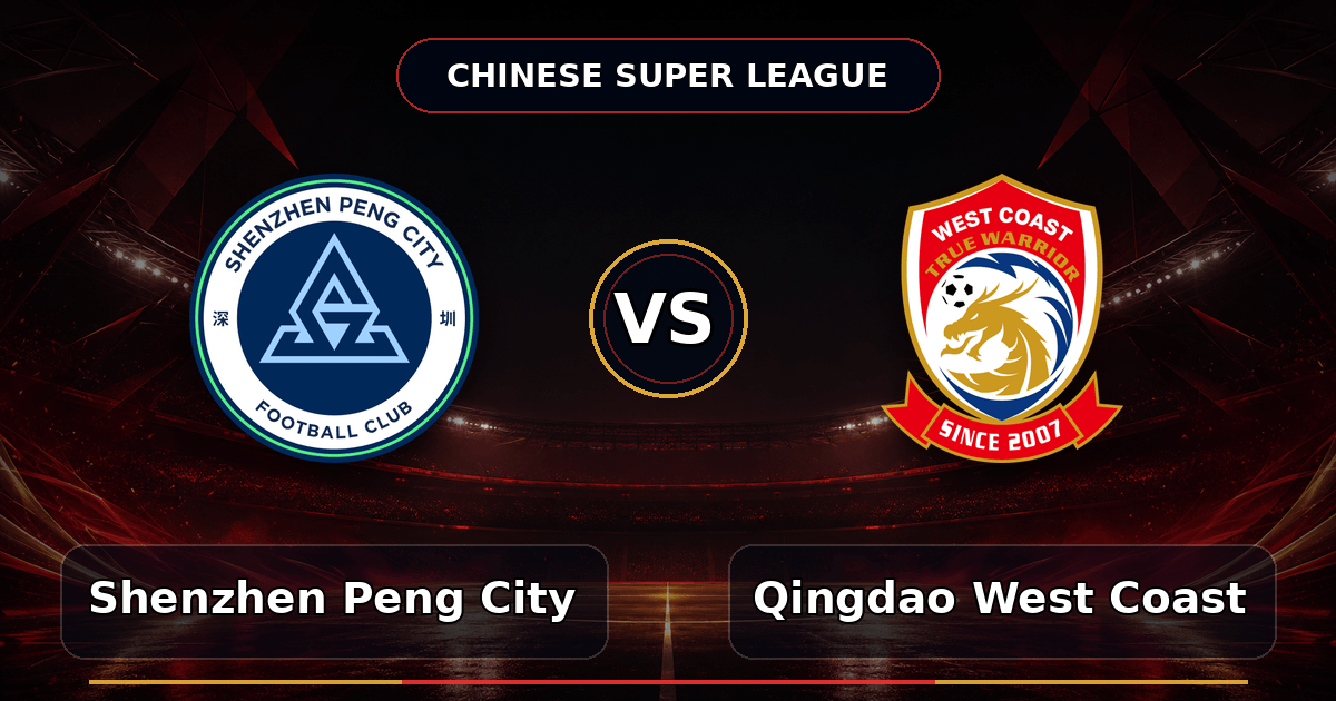 Nhận định Shenzhen Xinpengcheng vs Qingdao West Coast, 18:00