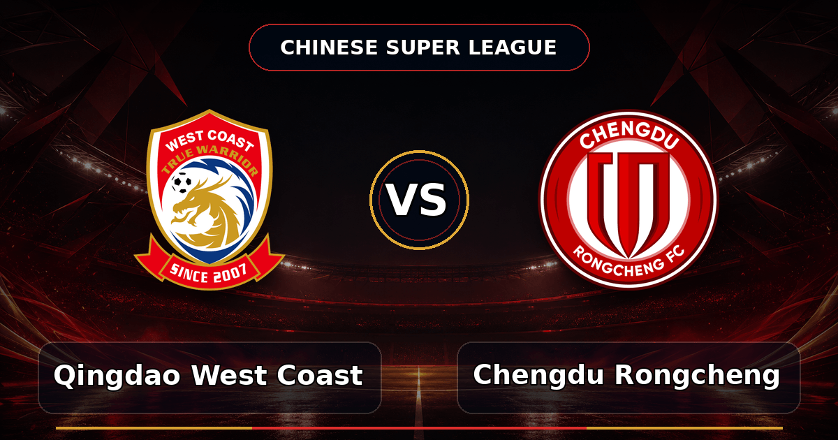 Nhận định Qingdao West Coast vs Chengdu Rongcheng, 18h00