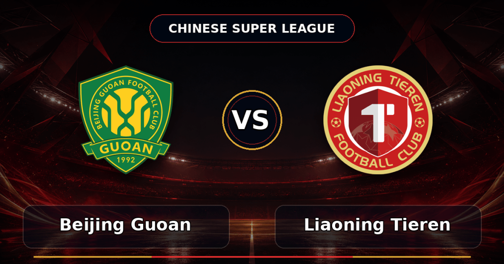 Nhận định Beijing Guoan vs Liaoning Tieren (18h35