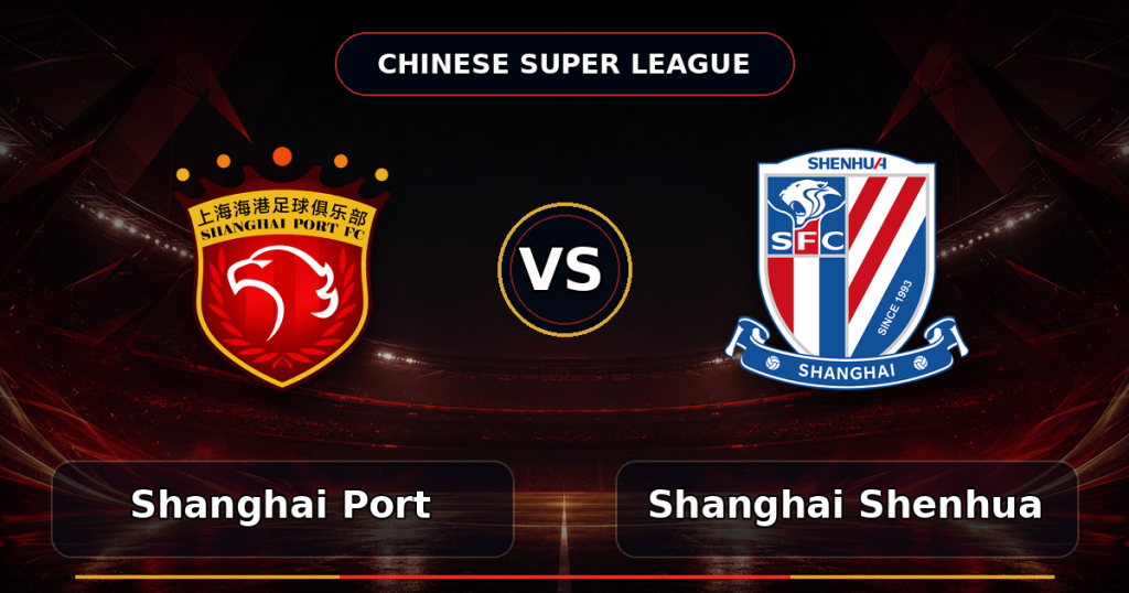 Nhận định Shanghai Port vs Shanghai Shenhua 18h35