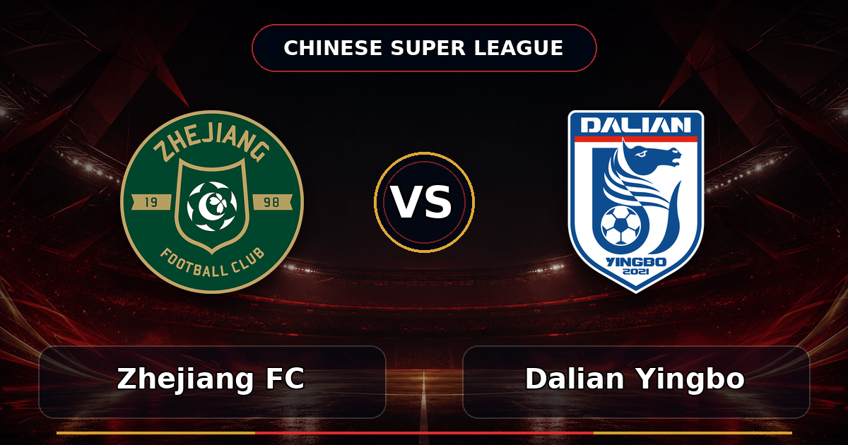 Nhận định Zhejiang FC vs Dalian Yingbo 19h00